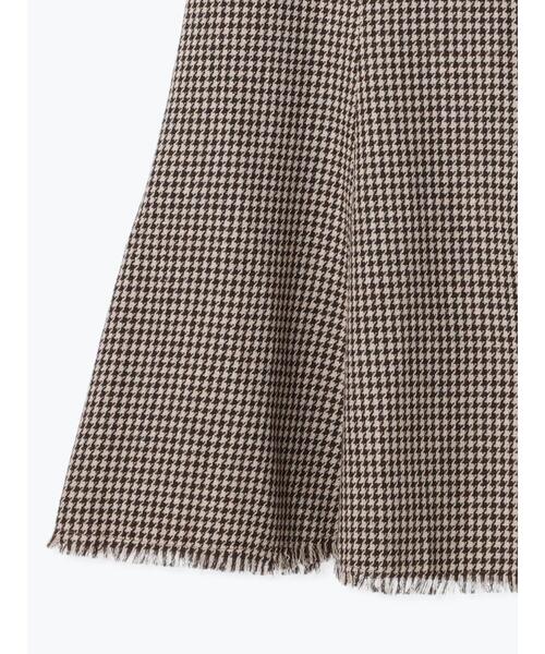 ehka sopo（エヘカソポ）の「フリンジツイードマーメイドスカート（スカート・レディース・ブラック/ブラウン/オフホワイト・F）」の13枚目の写真