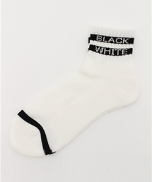 WEGO | WEGO/モノトーンロゴライン(ソックス/靴下)