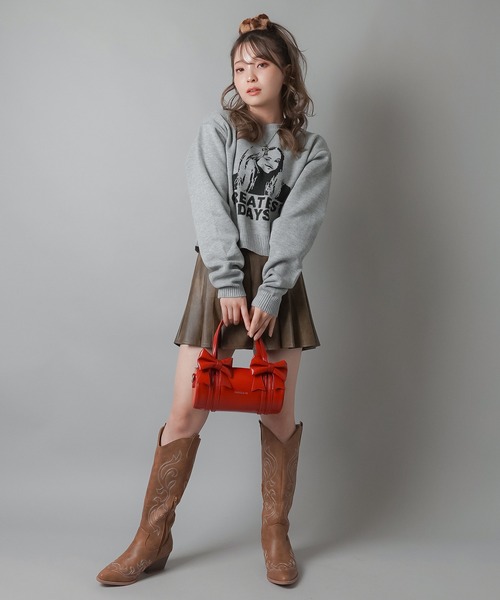 SPINNS(スピンズ)の「【2個セット】ファーポンポン ヘアゴム(ヘアゴム・レディース・ブラック/ホワイト/レオパード・ONESIZE)」の9枚目の写真