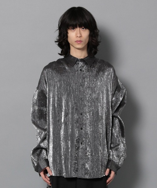 Anui(アニュイ)の「【UNISEX】グリッターシャツ(シャツ/ブラウス・レディース・オフホワイト/グレー・MEDIUM)」の22枚目の写真