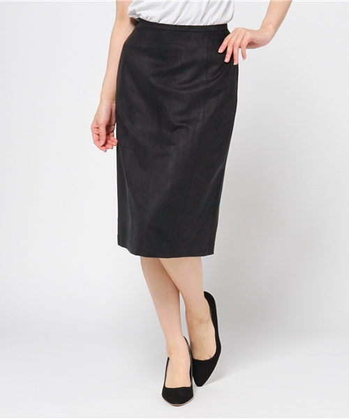 Khaju（カージュ）の「Khaju:フェイクスエードタイトスカート（スカート・レディース・ブラック/キャメル・ONE SIZE）」の11枚目の写真