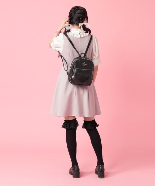 SecretDoor（シークレットドア）の「リュックサック ハート シースルー