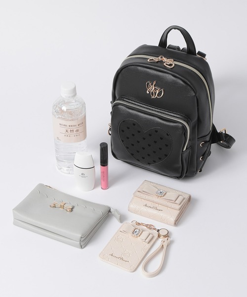 SecretDoor（シークレットドア）の「リュックサック ハート シースルー