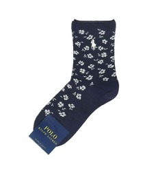 POLO RALPH LAUREN（ポロ ラルフ ローレン）の「POLO RALPH LAUREN レディース ペアクール フローラル ショートソックス 03207459（ソックス/靴下・レディース）」