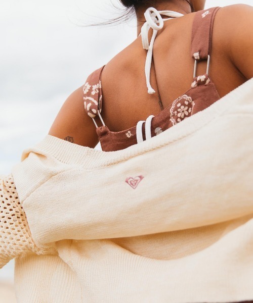 ROXY（ロキシー）の「BLOOMING DAYS/ロキシーショートレングスカーディガン（カーディガン/ボレロ・レディース・ホワイト/レッド/ブルー・SMALL/MEDIUM/LARGE）」の13枚目の写真