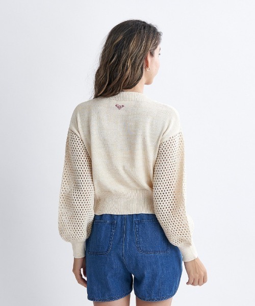 ROXY（ロキシー）の「BLOOMING DAYS/ロキシーショートレングスカーディガン（カーディガン/ボレロ・レディース・ホワイト/レッド/ブルー・SMALL/MEDIUM/LARGE）」の16枚目の写真