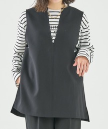 【感嘆/セットアップ対応】ダブルクロスオーバーベスト