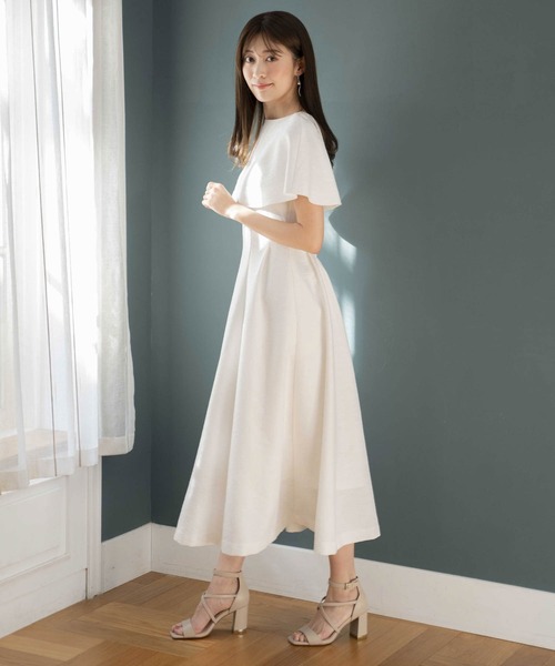 NOELA（ノエラ）の「【WEB限定】ケープ付きワンピース（ワンピース・レディース・その他1/ブラック/オフホワイト・S/M）」の11枚目の写真