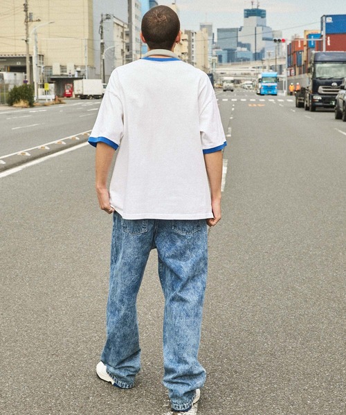 DISCUS ATHLETIC(ディスカス アスレチック)の「【DISCUS×University】ヴィンテージライク USエアフォース カレッジデザイン オーバーサイズ半袖Tシャツ(Tシャツ/カットソー・メンズ・オートミール/ブルー/ホワイト系3/ホワイト系/ホワイト/スミクロ・L/M)」の21枚目の写真