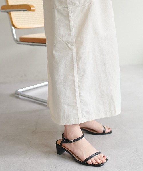 DISCOAT（ディスコート）の「【WEB限定】ウエストドロストジャンスカ（ジャンパースカート・レディース・ブラック/アイボリー/ライトグレー・FREE）」の21枚目の写真