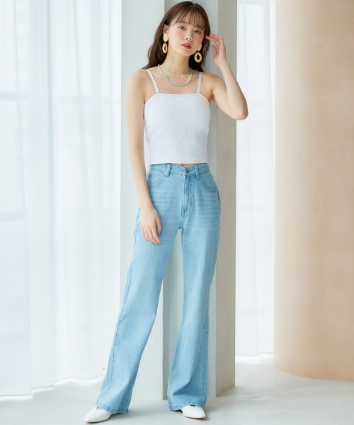 miclat（ミクラ）の「大きいサイズ  リブチューブトップ  miclat（キャミソール・レディース・ホワイト/ブラック・L/LL/3L/4L/5L）」の13枚目の写真