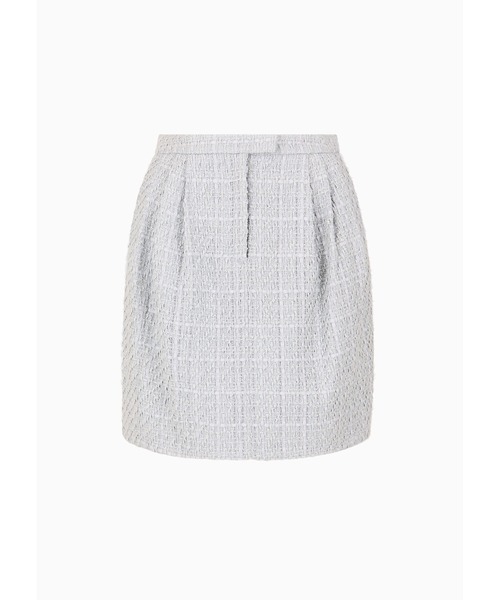 セール】【エンポリオ アルマーニ】タック入りスカート ルレックス  