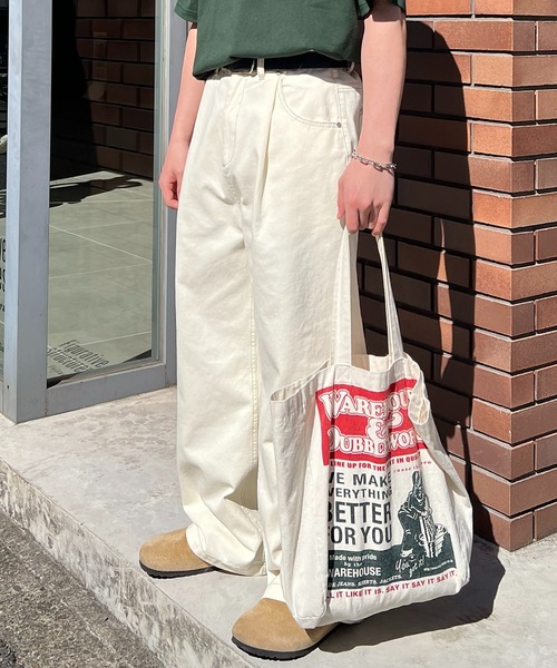 Confirm(コンファーム)の「ナチュラルシルエット カツラギワイドパンツ【Confirm】(その他パンツ・メンズ・ナチュラル/ベージュ/ブラック・M/L)」の5枚目の写真