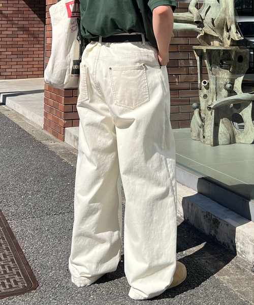 Confirm(コンファーム)の「ナチュラルシルエット カツラギワイドパンツ【Confirm】(その他パンツ・メンズ・ナチュラル/ベージュ/ブラック・M/L)」の8枚目の写真