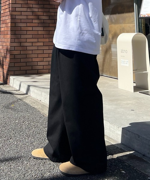 Confirm(コンファーム)の「ナチュラルシルエット カツラギワイドパンツ【Confirm】(その他パンツ・メンズ・ナチュラル/ベージュ/ブラック・M/L)」の18枚目の写真