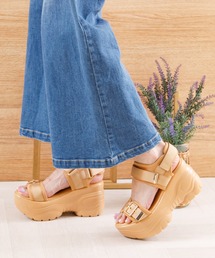 厚底スニーカーソールサンダル