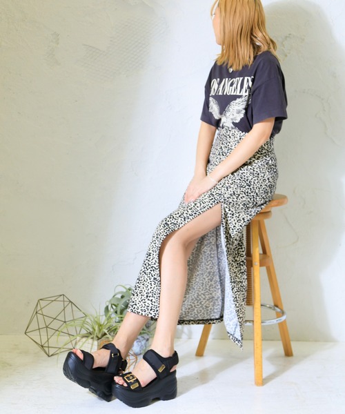 attagirl(アタガール)の「厚底スニーカーソールサンダル(サンダル・レディース・ホワイト/ライトブラウン/ブラック/シルバー・S/M/L/LL/3L)」の12枚目の写真