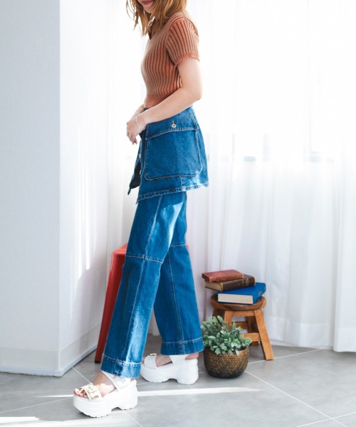 attagirl(アタガール)の「厚底スニーカーソールサンダル(サンダル・レディース・ホワイト/ライトブラウン/ブラック/シルバー・S/M/L/LL/3L)」の21枚目の写真