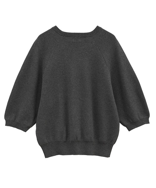 セール】CURVE SLEEVE KNIT TOPS（ニット/セーター）｜MANOF