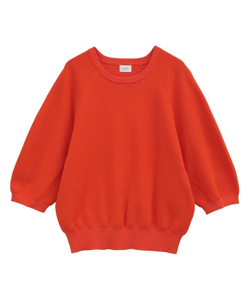 セール】CURVE SLEEVE KNIT TOPS（ニット/セーター）｜MANOF