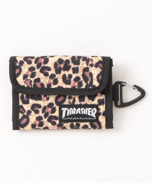 THRASHER(スラッシャー)の「【THRASHER/スラッシャー】カラビナ付き2つ折りウォレット(財布・メンズ・ブラック/ライトブラウン・FREE)」の12枚目の写真
