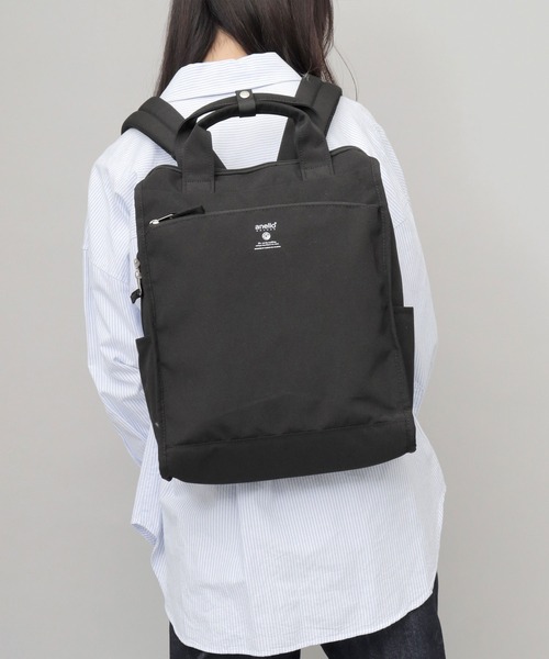 CABIN キャビン 撥水加工 10ポケット A4対応 トート型リュック 18L