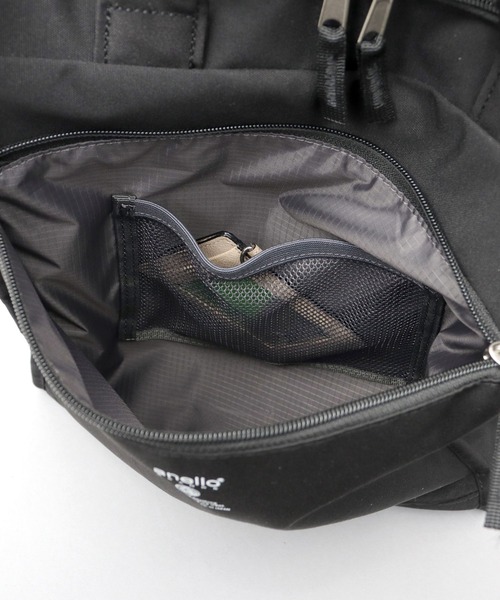 anello(アネロ)の「CABIN キャビン 撥水加工 10ポケット A4対応 トート型リュック 18L(バックパック/リュック・レディース・グレイッシュベージュ/ブラック/スミクロ・FREE)」の22枚目の写真