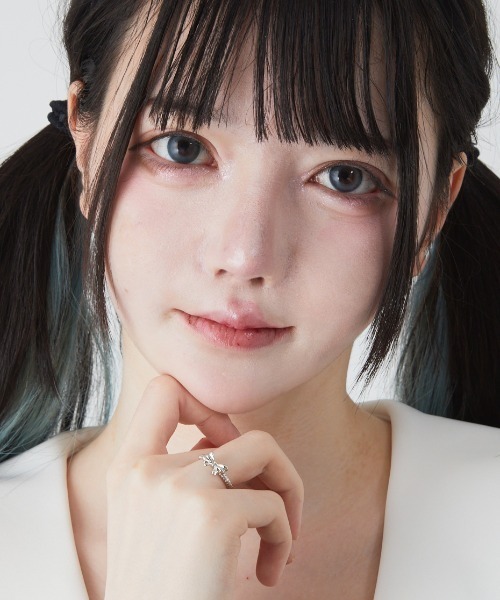 Ank Rouge（アンクルージュ）の「リボンリング（リング・レディース・シルバー・FREE）」の3枚目の写真