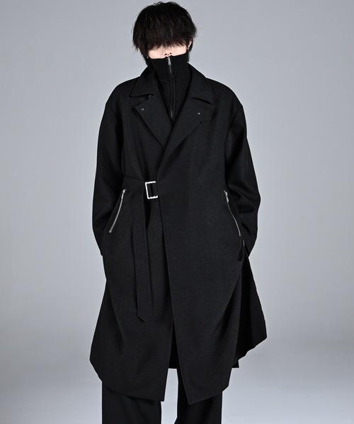 セール】fuwamochi half zip knit / フワモチハーフジップニット