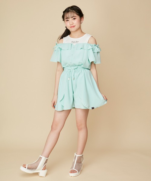 ジェニー✩シフォンノースリーブブラウス
