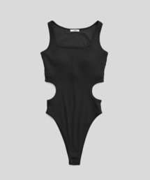 【STUDIOUS/ステュディオス】ランダムリブボディスーツ
