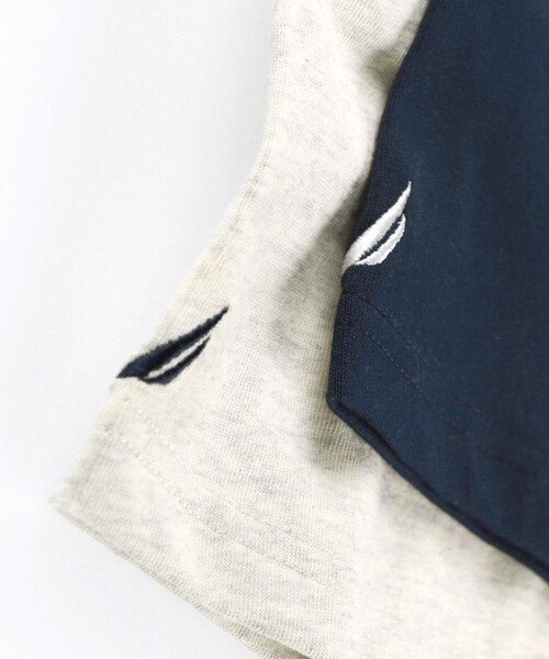 NAUTICA（ノーティカ）の「【NAUTICA/ノーティカ】配色切替ポロワンピース（ワンピース・キッズ・アイボリー/ネイビー・XS/XL/L/M/S）」の8枚目の写真