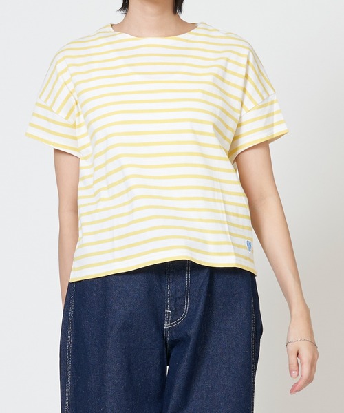 ORCIVAL(オーシバル)の「BOAT NECK S/S P.O.(Tシャツ/カットソー・レディース・ホワイト系その他/ホワイト系その他3/ホワイト系その他5/ホワイト系その他6/ホワイト系その他7/ホワイト系その他2/ホワイト系その他4/ホワイト系3/ホワイト系2/ブラック/ホワイト/ホワイト系1・1)」の9枚目の写真