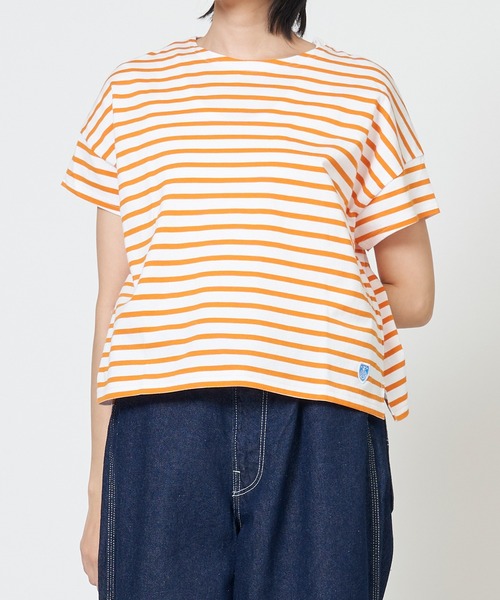 ORCIVAL(オーシバル)の「BOAT NECK S/S P.O.(Tシャツ/カットソー・レディース・ホワイト系その他/ホワイト系その他3/ホワイト系その他5/ホワイト系その他6/ホワイト系その他7/ホワイト系その他2/ホワイト系その他4/ホワイト系3/ホワイト系2/ブラック/ホワイト/ホワイト系1・1)」の10枚目の写真