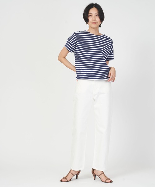 ORCIVAL(オーシバル)の「BOAT NECK S/S P.O.(Tシャツ/カットソー・レディース・ホワイト系その他/ホワイト系その他3/ホワイト系その他5/ホワイト系その他6/ホワイト系その他7/ホワイト系その他2/ホワイト系その他4/ホワイト系3/ホワイト系2/ブラック/ホワイト/ホワイト系1・1)」の18枚目の写真
