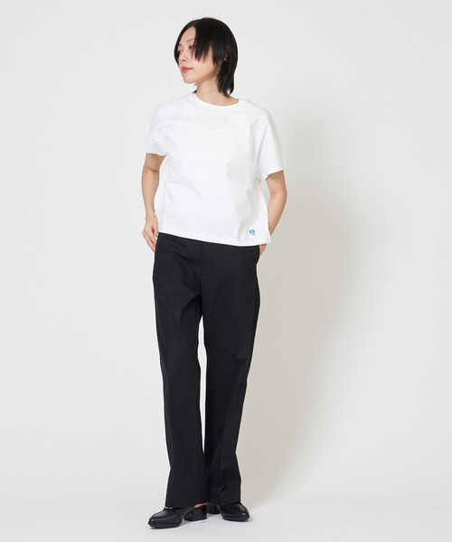 ORCIVAL(オーシバル)の「BOAT NECK S/S P.O.(Tシャツ/カットソー・レディース・ホワイト系その他/ホワイト系その他3/ホワイト系その他5/ホワイト系その他6/ホワイト系その他7/ホワイト系その他2/ホワイト系その他4/ホワイト系3/ホワイト系2/ブラック/ホワイト/ホワイト系1・1)」の20枚目の写真
