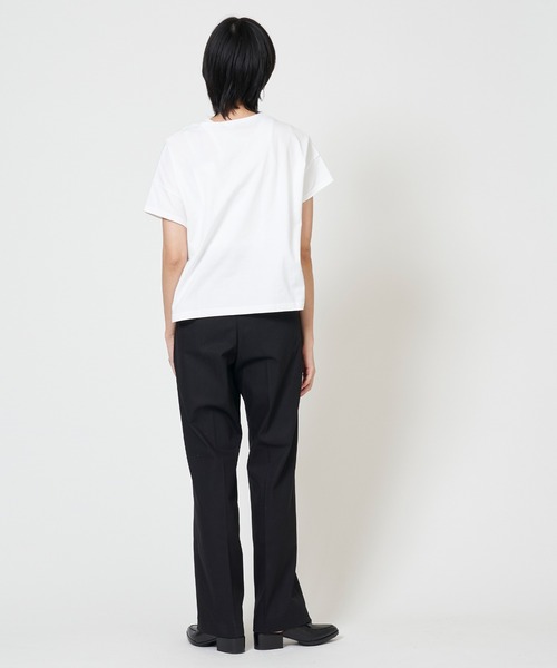 ORCIVAL(オーシバル)の「BOAT NECK S/S P.O.(Tシャツ/カットソー・レディース・ホワイト系その他/ホワイト系その他3/ホワイト系その他5/ホワイト系その他6/ホワイト系その他7/ホワイト系その他2/ホワイト系その他4/ホワイト系3/ホワイト系2/ブラック/ホワイト/ホワイト系1・1)」の22枚目の写真