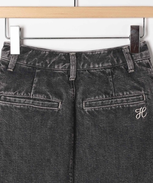 Heather（ヘザー）の「刺繍デニムミニスカート　115758（デニムスカート・レディース・ブラック/ブルー・S/M）」の8枚目の写真