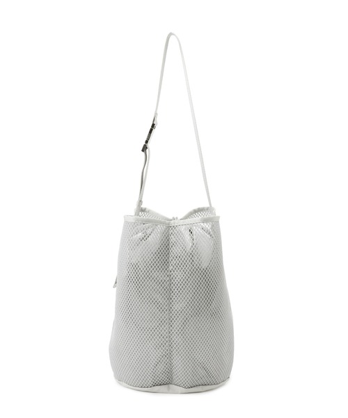 ADAM ET ROPE'（アダムエロペ）の「メッシュ巾着ショルダーバッグ（ショルダーバッグ・レディース・ブラック/シルバー・FREE）」の14枚目の写真