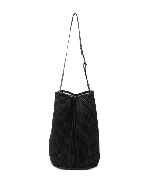 ADAM ET ROPE'（アダムエロペ）の「メッシュ巾着ショルダーバッグ（ショルダーバッグ・レディース・ブラック/シルバー・FREE）」の7枚目の写真