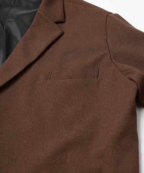 RYU（リュー）の「serge 2B jacket（テーラードジャケット・メンズ・ブラウン系/アイボリー/スミクロ・2/1/4）」の8枚目の写真