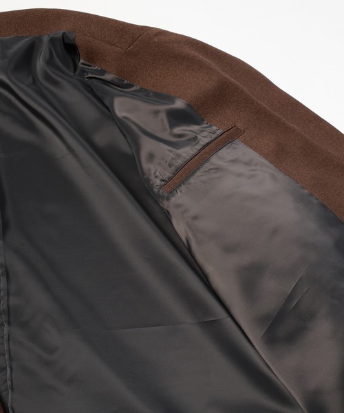 RYU（リュー）の「serge 2B jacket（テーラードジャケット・メンズ・ブラウン系/アイボリー/スミクロ・2/1/4）」の13枚目の写真