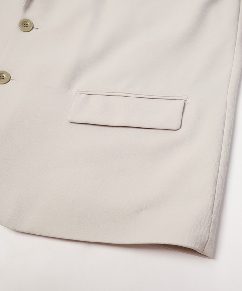 RYU（リュー）の「serge 2B jacket（テーラードジャケット・メンズ・ブラウン系/アイボリー/スミクロ・2/1/4）」の18枚目の写真