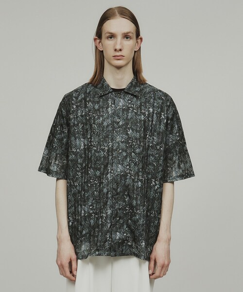 tk.TAKEO KIKUCHI（ティーケータケオキクチ）の「◆アソートレースデザインシャツ（シャツ/ブラウス・メンズ・ブルー系その他2/ホワイト/ブラック/ブラック系・03/02/01）」の6枚目の写真