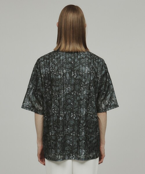 tk.TAKEO KIKUCHI（ティーケータケオキクチ）の「◆アソートレースデザインシャツ（シャツ/ブラウス・メンズ・ブルー系その他2/ホワイト/ブラック/ブラック系・03/02/01）」の8枚目の写真