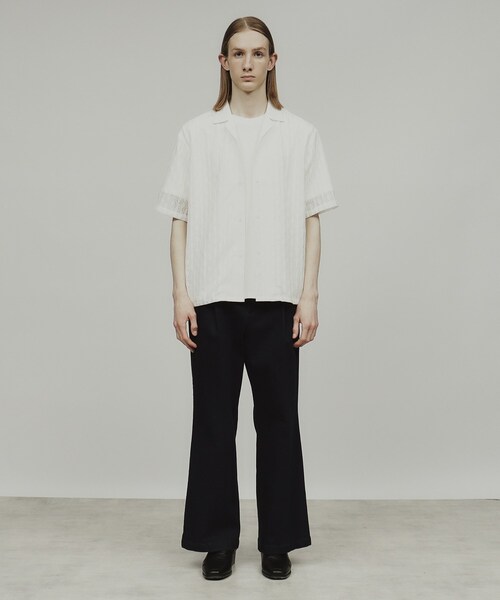 tk.TAKEO KIKUCHI（ティーケータケオキクチ）の「◆アソートレースデザインシャツ（シャツ/ブラウス・メンズ・ブルー系その他2/ホワイト/ブラック/ブラック系・03/02/01）」の15枚目の写真