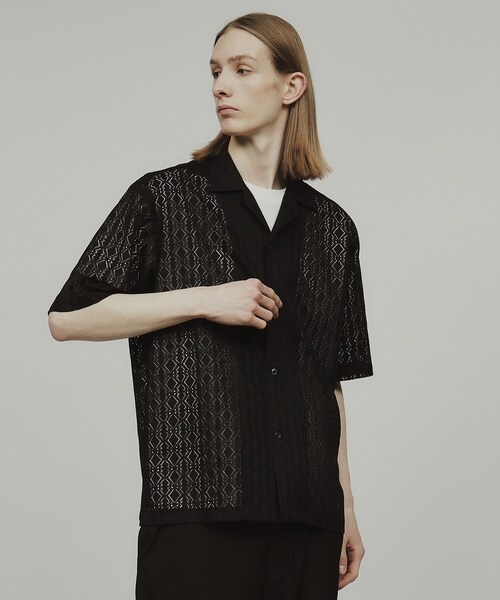 tk.TAKEO KIKUCHI（ティーケータケオキクチ）の「◆アソートレースデザインシャツ（シャツ/ブラウス・メンズ・ブルー系その他2/ホワイト/ブラック/ブラック系・03/02/01）」の17枚目の写真