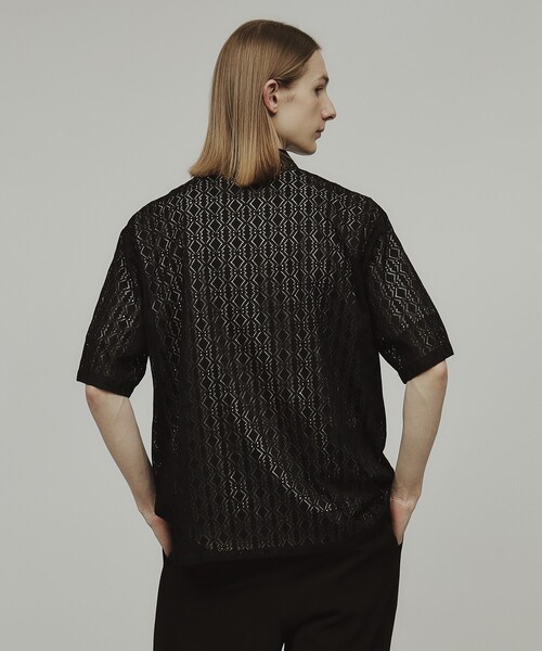 tk.TAKEO KIKUCHI（ティーケータケオキクチ）の「◆アソートレースデザインシャツ（シャツ/ブラウス・メンズ・ブルー系その他2/ホワイト/ブラック/ブラック系・03/02/01）」の18枚目の写真