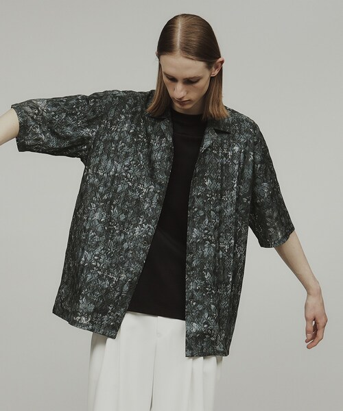 tk.TAKEO KIKUCHI（ティーケータケオキクチ）の「◆アソートレースデザインシャツ（シャツ/ブラウス・メンズ・ブルー系その他2/ホワイト/ブラック/ブラック系・03/02/01）」の12枚目の写真