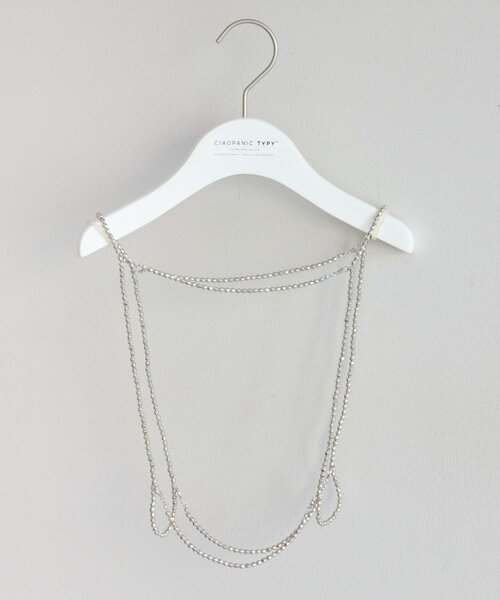CIAOPANIC TYPY(チャオパニックティピー)の「■【OSORO】アソートハーネス(ブローチ/コサージュ・キッズ・ホワイト/シルバー・ONE SIZE)」の5枚目の写真